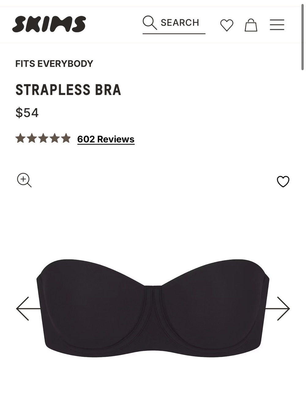SKIMS Fits Everybody Bra | NWT